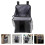 3Pcs Hanging Diaper Organizer Grey Nursery Storage Bag for Home Use 10