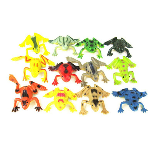 24Pcs Colorful Tropical Toy Model Animals Set Educational Kids Playset 2