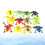24Pcs Colorful Tropical Toy Model Animals Set Educational Kids Playset 9