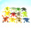 24Pcs Colorful Tropical Toy Model Animals Set Educational Kids Playset 7