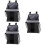 3Pcs Hanging Diaper Organizer Grey Nursery Storage Bag for Home Use 7