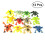24Pcs Colorful Tropical Toy Model Animals Set Educational Kids Playset 2