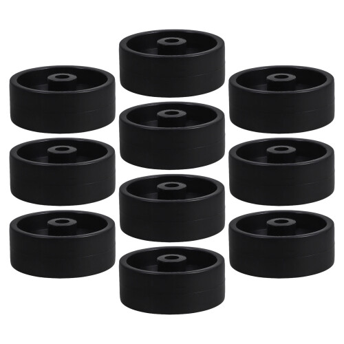 10Pcs 61Mm Plastic Caster Wheels For Patio Heater