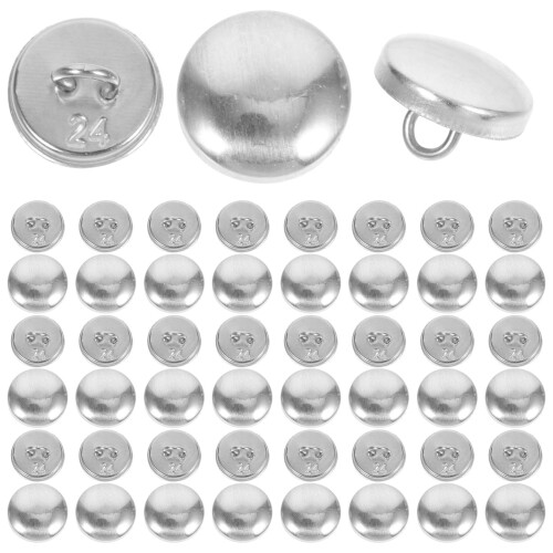 600 Pcs Metal Snaps Button Fasteners Press Studs For Diy Clothes Bag