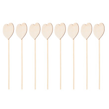 48Pcs Wooden Fairy Wands DIY Craft Painting Toys for Kids Imagination