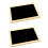 2 Count Small Picture Board Blackboard Message Sign 5