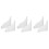 3 Sets Bathtub Water Barrier Shower Splash Guard Clear Splashing 6