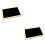 2 Count Small Picture Board Blackboard Message Sign 6
