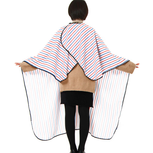 2Pcs Multi-Color Hairdressing Cape Waterproof Barber Styling Apron