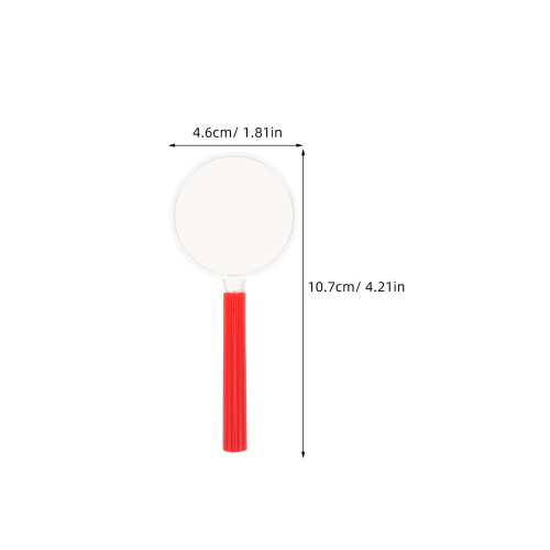 20Pcs Portable Handheld Magnifying Glass For Kids Plastic Mini 1