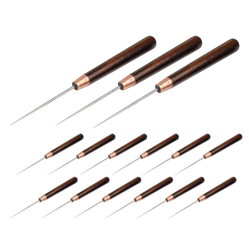 30Pcs Multipurpose Wood Handle Awl Tool for Tailor Sewing and Woodwork 2