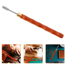 3Pcs DIY Edge Sealing Pen Brown Wood Metal Durable Craft Tool