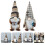6Pcs Assorted Color Desktop Gnome Doll Plush Coffee Bar Decor 10