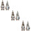 6Pcs Assorted Color Desktop Gnome Doll Plush Coffee Bar Decor 8