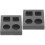 2Pcs Black Graphite Mold for Laboratory Metal Casting Gold Silver 4