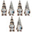 6Pcs Assorted Color Desktop Gnome Doll Plush Coffee Bar Decor 2