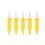15Pcs Stainless Steel Roasting Sticks Bbq Forks Yellow Corn Handle 1