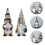 6Pcs Assorted Color Desktop Gnome Doll Plush Coffee Bar Decor 9
