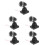 5Pcs Miniature Signal Light Model Black for Sand Table Scene 6