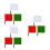 9Pièces Drapeaux Arbitre Acier Inoxydable 5