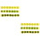 6 Pcs Mini Plant Cluster Strips Vegetation Groups Static Scenery Props 7