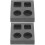 2Pcs Black Graphite Mold for Laboratory Metal Casting Gold Silver 5