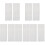 10Pcs Silver Stainless Steel Mesh Pads Aquarium Moss Net Accessory 4