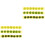 6 Pcs Mini Plant Cluster Strips Vegetation Groups Static Scenery Props 4