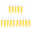15Pcs Stainless Steel Roasting Sticks Bbq Forks Yellow Corn Handle 2