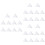30 Pcs Crafting Supplies Drilling White 8