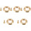5Pcs Multi-Functional Golden Nmo Mount for Vhf Uhf - 5