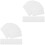 240Pcs White Fabric Laundry Labels Writable Clothing Name Stickers 4