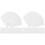 240Pcs White Fabric Laundry Labels Writable Clothing Name Stickers 3