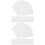 240Pcs White Fabric Laundry Labels Writable Clothing Name Stickers 6