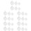 30 Pcs Manganese Steel Archery Target Plates For Practice 8