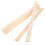 40Pcs Sturdy Wood Rolling Stick Clay Tool Light Yellow Pottery Guide 7