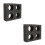 2Pcs Black Epe Cup Carrier Trays for Takeout Drinks 8