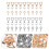 2Sets Self-Tapping Screw Eye Pins with Round Hole for DIY Crafts 10