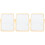 3 Pcs Mirror For Makeup Countertop Vanity Mirrors Small With Stand 6