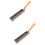 2Pcs Graphite Casting Molds for DIY Metal Melting and Refining Use 9