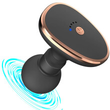 Mini Massage Gun Deep Tissue Relief 5 Speed USB Rechargeable Percussion Massager for Neck Back Legs Ultra Quiet Black