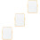 3 Pcs Mirror For Makeup Countertop Vanity Mirrors Small With Stand 7