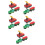 5Pcs Plastic Electric Train Set for Boys Green Creative Home Toy 4