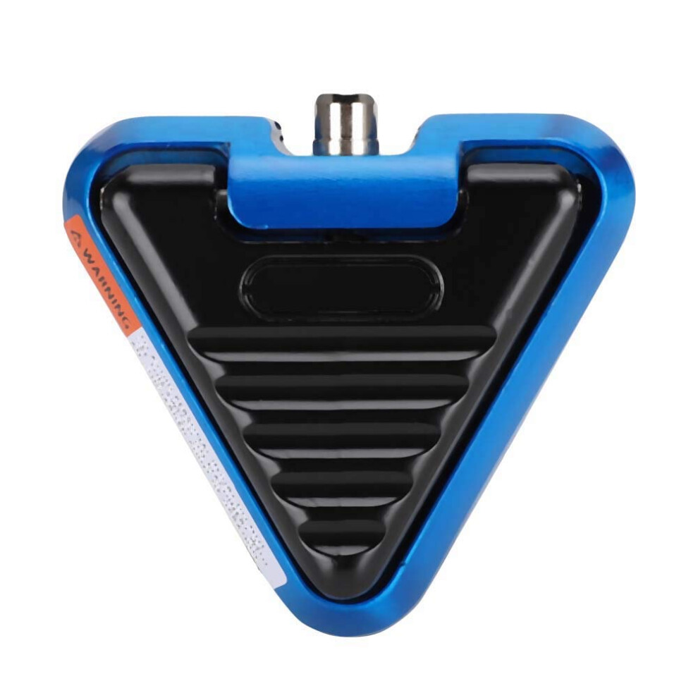 Blue Tattoo Foot Pedal With Quick Rca Connection, Durable Alloy Footswitch For Professional Artists,