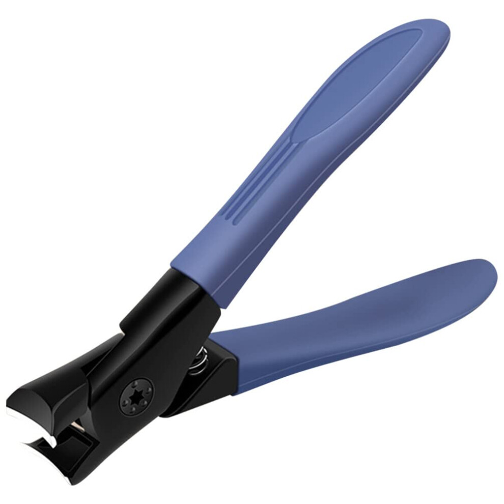 Stainless Steel Nail Clippers for Thick Nails with Precise UShape Cutting and Ergonomic Grip