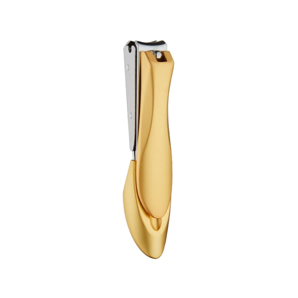 Gold Ingrown Toenail Clippers With Catcher, Surgical Stainless Steel Ergonomic Nail Care Tool