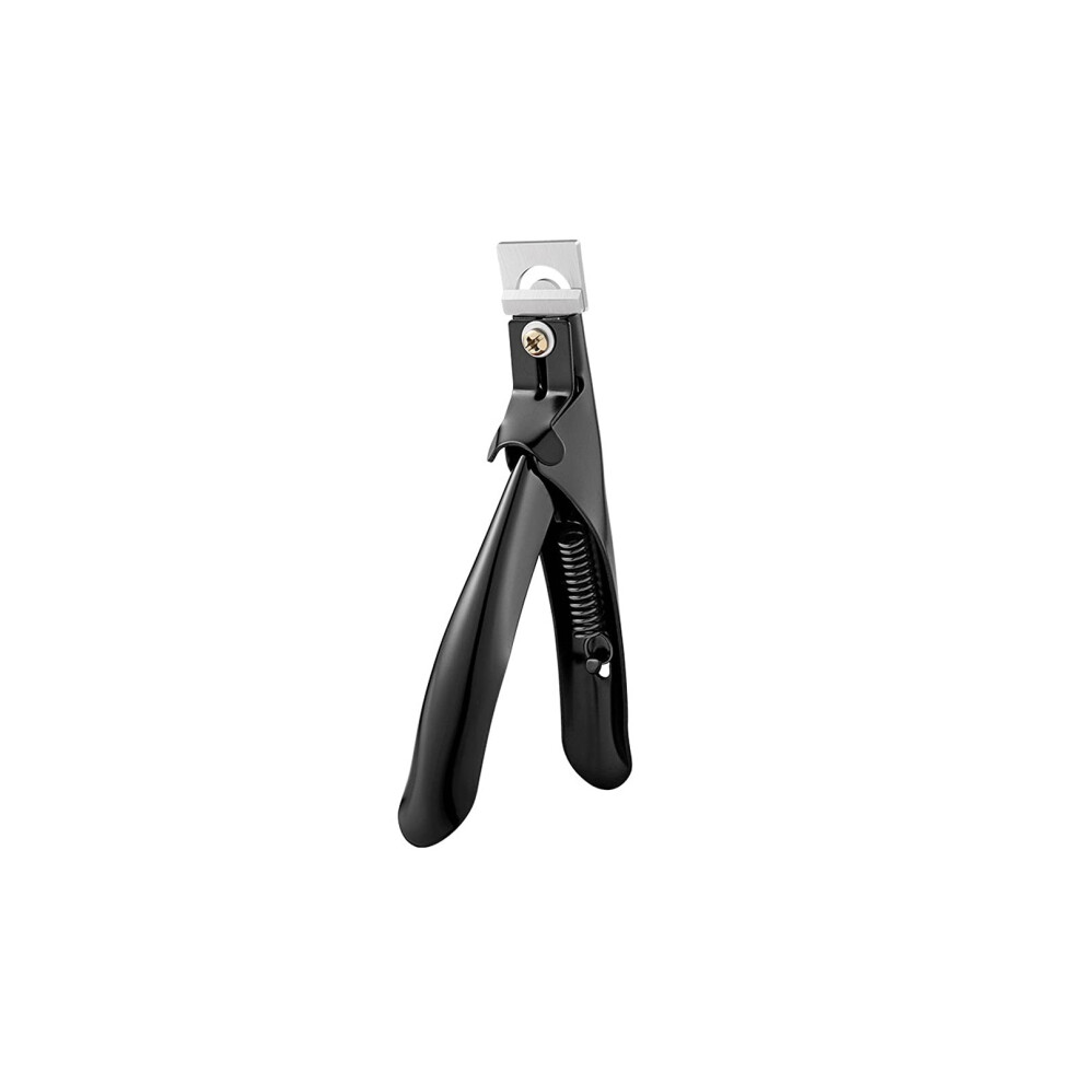 Professional UShaped Nail Clippers Stainless Steel Straight Edge Cutter for False Nails Manicure