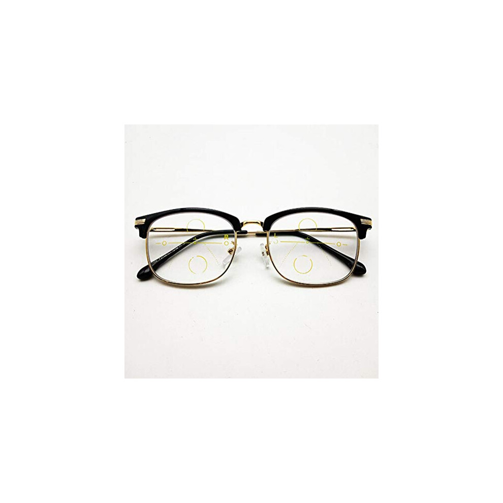 Light Progressive Multifocus Photochromic Reading Glasses For Men And Women With Adaptive Lenses