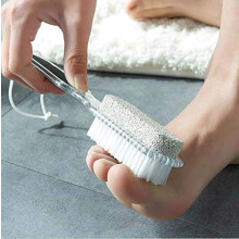 4 in 1 Foot Scrubber with Pumice Stone Pedicure Foot File for Dead Skin and Callus Removal
