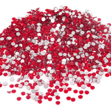 1440pcs Red Rhinestones 5mm SS20 Flatback Glass Crystals for Crafts and Decoration